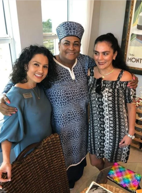 Dora Ortiz, Dr. Khalilah Ali, Alejandra Bejarano