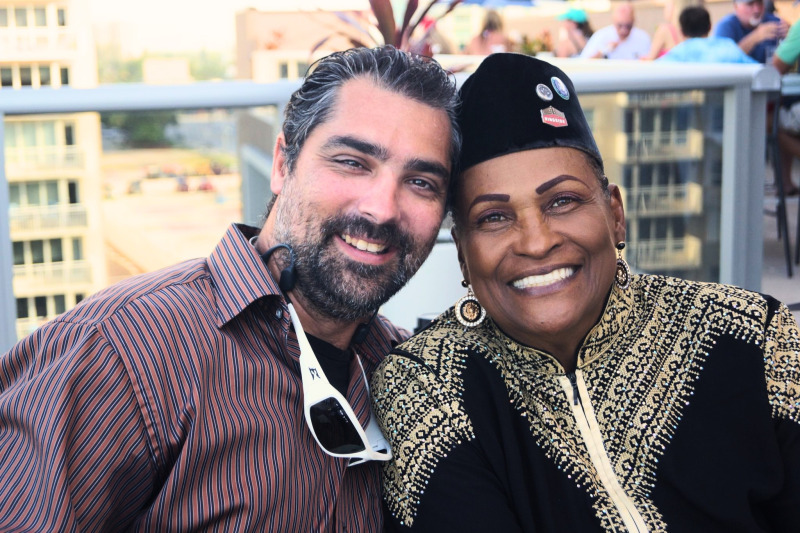 Luxury Chamber Naples President Kyle Cavaliere with Khalilah Ali