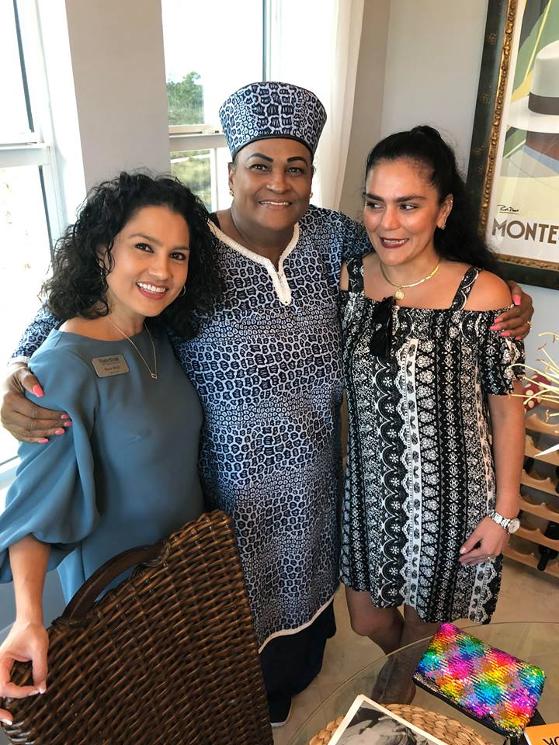 Dora Ortiz, Dr. Khalilah Camacho-Ali & Alejandra Bejarano - the isles of collier preserve