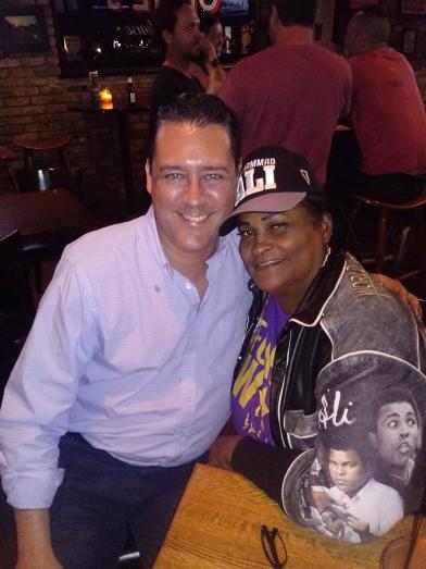 Dr. Khalilah Camacho-Ali with Jay Shapiro