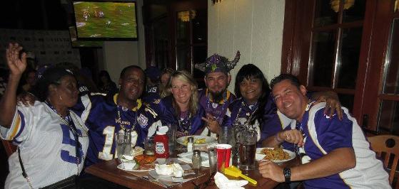 Dr. Khalilah Camacho-Ali the Minnesota Viking Fan